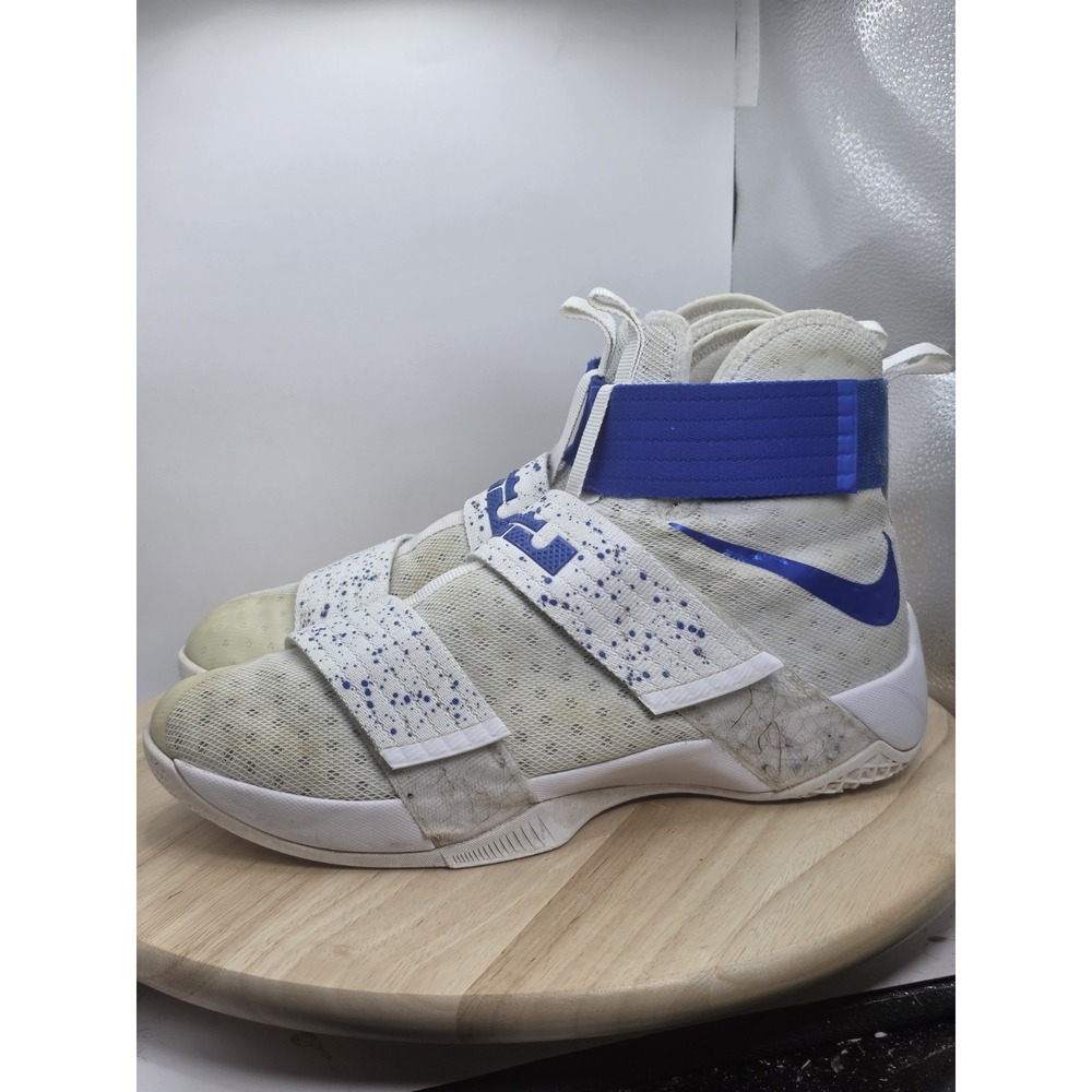 Mens Size 10.5 - Nike LeBron Zoom Soldier 10 Hyper Cobalt Code 844374-164 no box